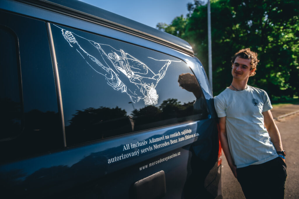 Adam Ondra nový vůz
